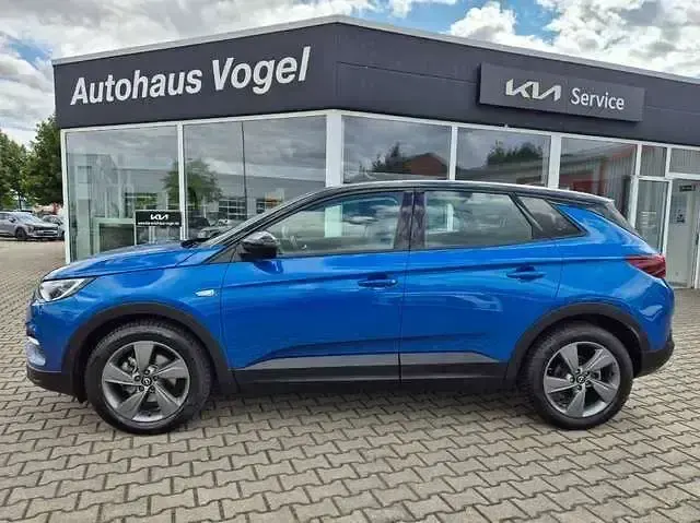 Gebraucht Opel Grandland X Elegance 131 PS (96 kW) 2021 Topas blau (metallic) SUV