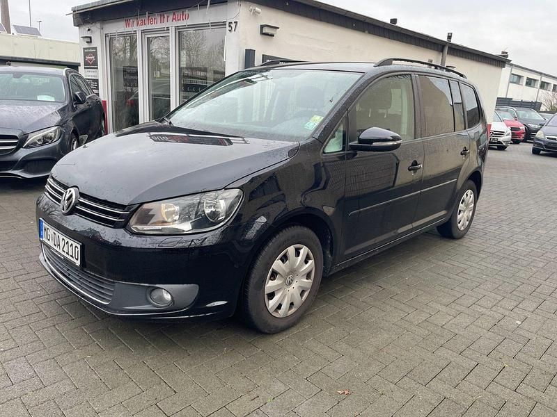 Deep black perleffekt Gebraucht 2012 VW Touran Van / Kleinbus | 3.499 € (Superpreis) - Bild 1/4