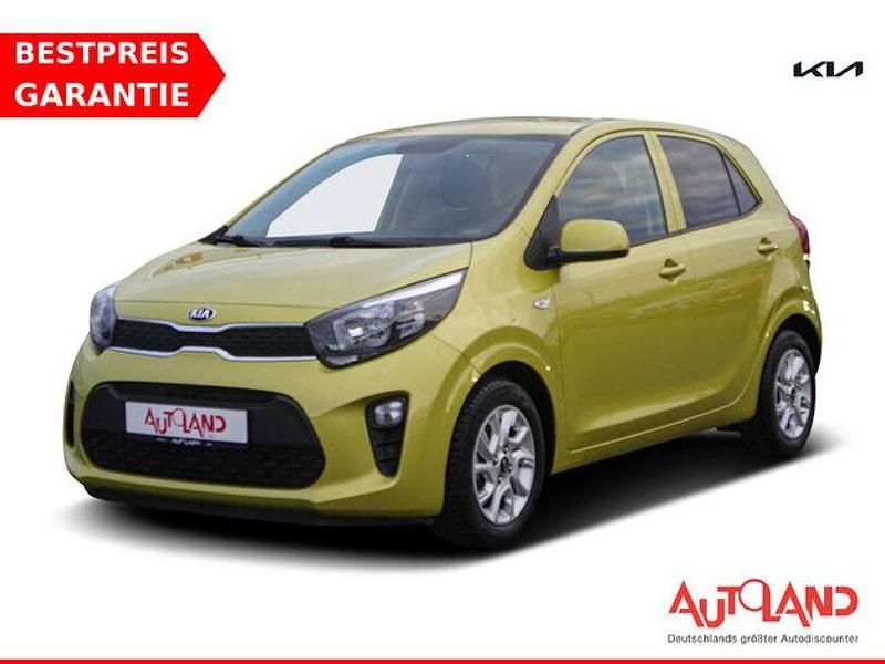 Gold Gebraucht 2021 Kia Picanto DREAM-TEAM Edition Kleinwagen | 13.950 € (Teuer) - Bild 1/4