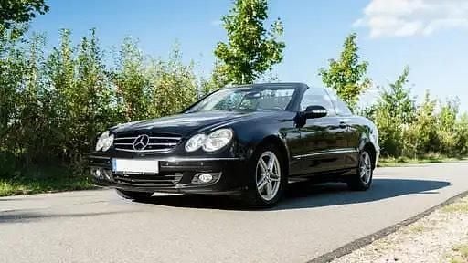 Gebraucht Mercedes CLK200 184 PS (135 kW) 2007 Schwarz Cabrio