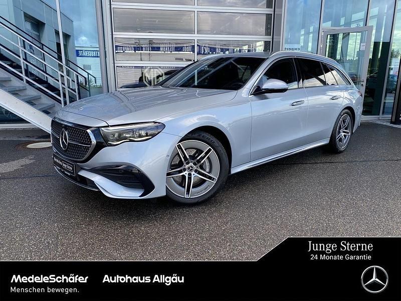 Lack hightechsilber Gebraucht 2024 Mercedes E300 AMG Kombi | 53.970 € (Fairer Preis) - Bild 1/4