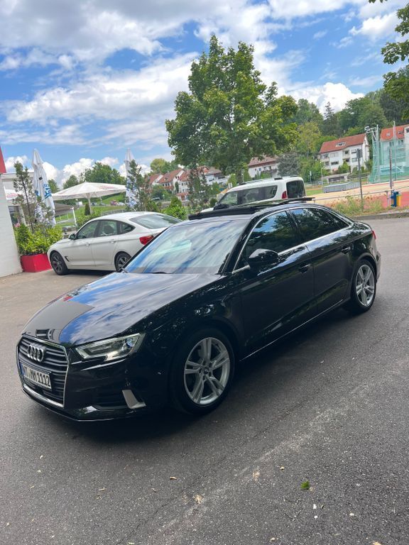 Schwarz Gebraucht 2017 Audi A3 Design Limousine | 19.000 € (Fairer Preis) - Bild 1/4