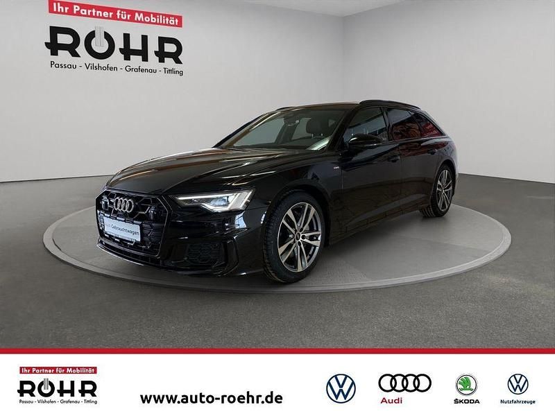 Mythosschwarz metallic Gebraucht 2025 Audi A6 S-Line Kombi | 53.890 € (Guter Preis) - Bild 1/4