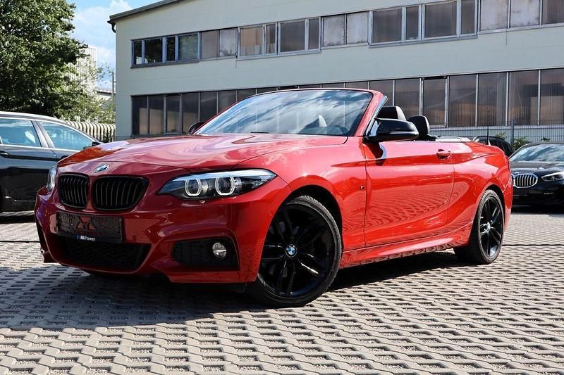 Rot Gebraucht 2018 BMW 230 M Sport Cabrio | 26.600 € (Superpreis) - Bild 1/4