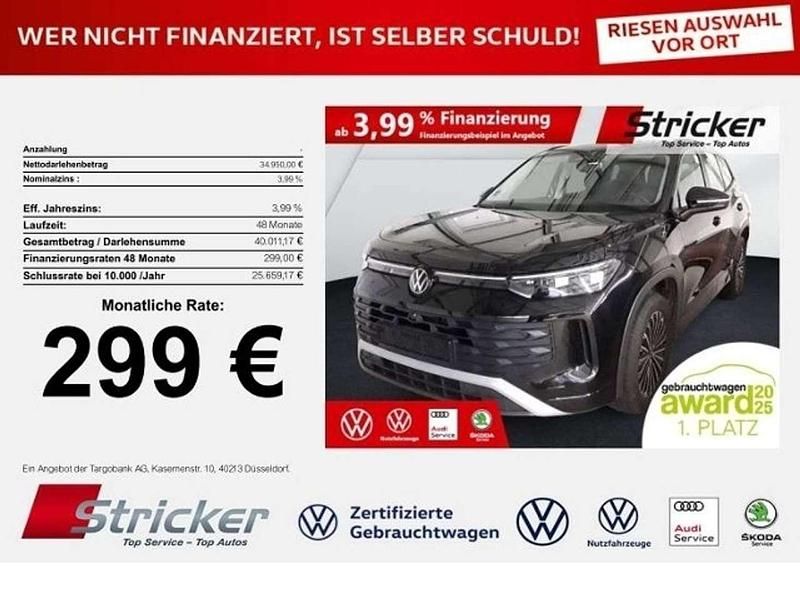 Gebraucht VW Tayron Life 150 PS (110 kW) 2025 Schwarz SUV