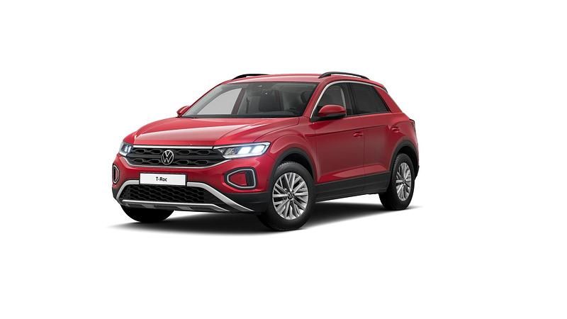 Gebraucht VW T-Roc Life 150 PS (110 kW) 2024 Rot SUV