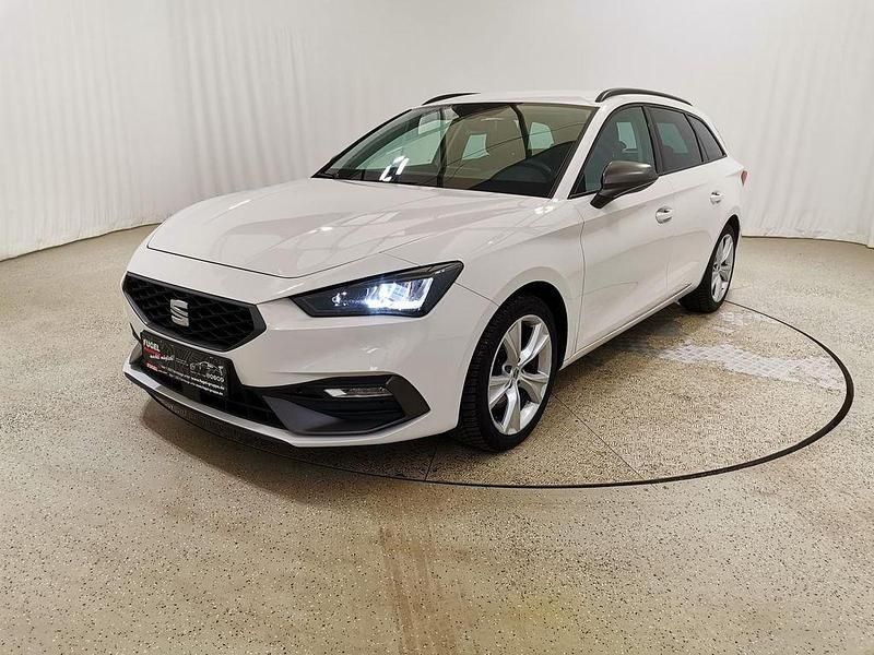 Gebraucht Seat Leon ST FR 150 PS (110 kW) 2021 "candy" weiss Kombi