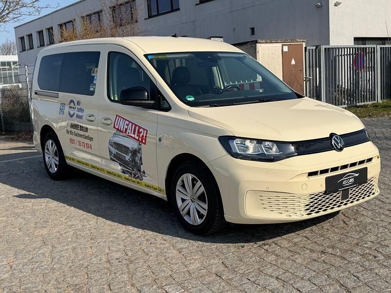 Gebraucht VW Caddy Maxi 122 PS (89 kW) 2022 Gelb Van / Kleinbus