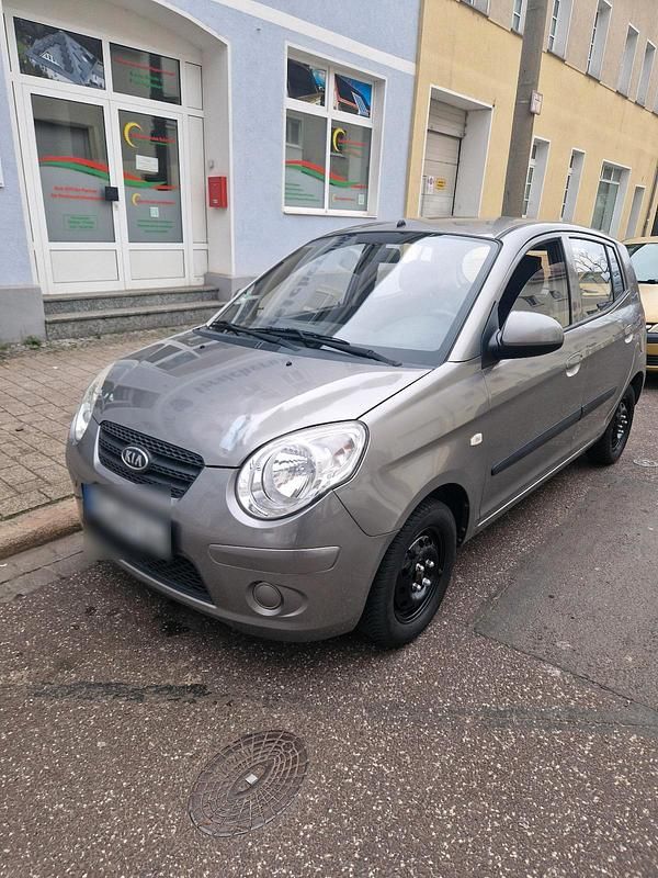 Gebraucht Kia Picanto 54 PS (39 kW) 2008 Schwarz Kleinwagen