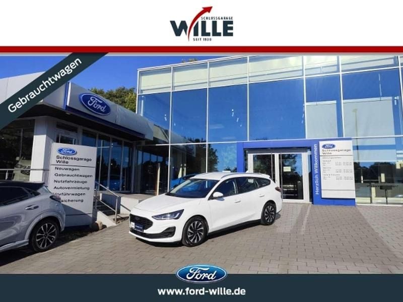 Weiss Gebraucht 2023 Ford Focus Titanium Kombi | 19.990 € (Guter Preis) - Bild 1/4