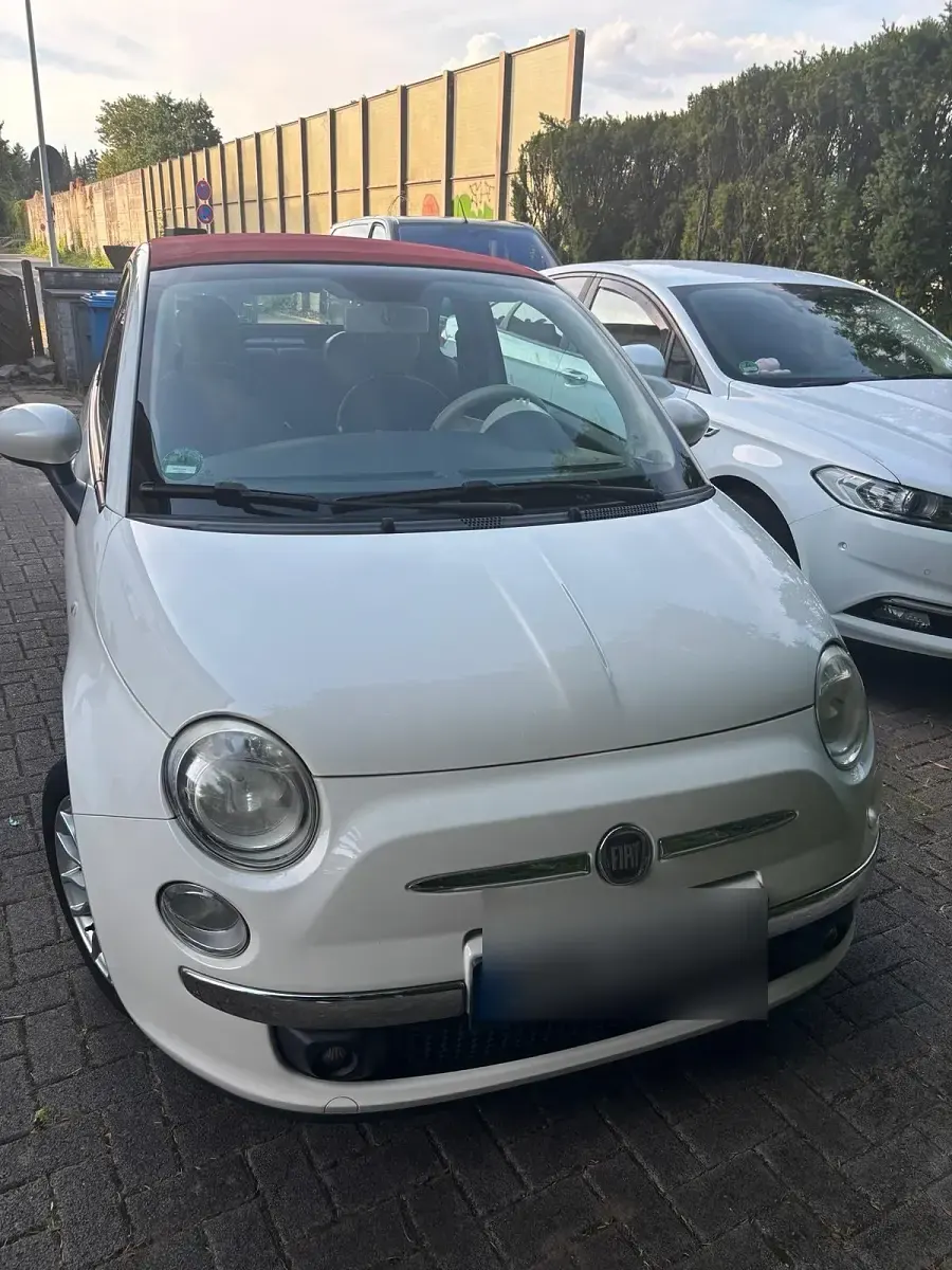 Gebraucht Fiat 500C 86 PS (63 kW) 2012 Weiß Cabrio