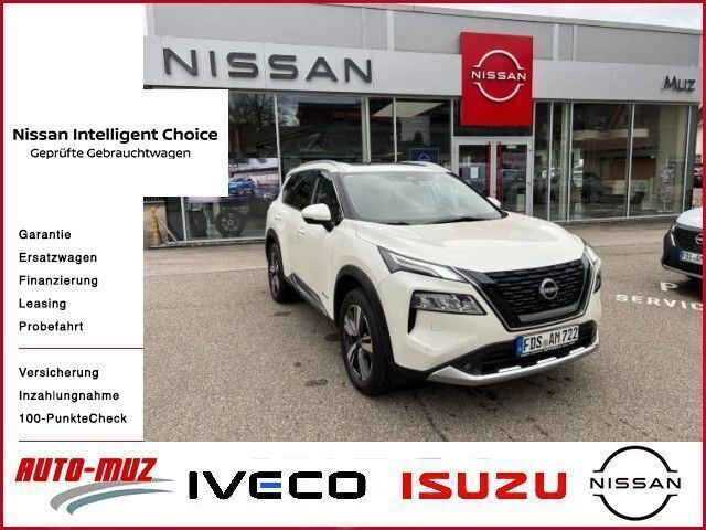 Brilliant white (m) Gebraucht 2022 Nissan X-Trail Tekna SUV | 46.090 € (Etwas zu teuer) - Bild 1/4