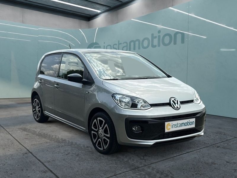 Silber Gebraucht 2020 VW up! R-line Plus Kleinwagen | 10.090 € (Fairer Preis) - Bild 1/3