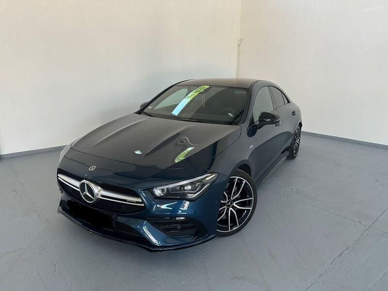 Blau Gebraucht 2020 Mercedes CLA35 AMG AMG Coupé | 40.300 € (Fairer Preis) - Bild 1/4