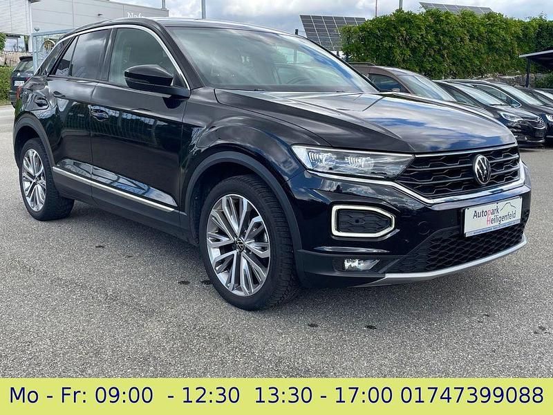 Schwarz Gebraucht 2022 VW T-Roc Sport SUV | 18.999 € (Guter Preis) - Bild 1/4