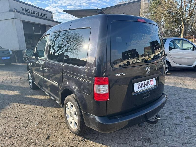 Gebraucht VW Caddy Team 80 PS (58 kW) 2010 Schwarz Van / Kleinbus