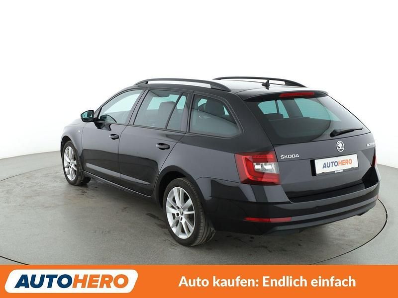 Gebraucht Skoda Octavia Clever 150 PS (110 kW) 2018 Schwarz Kombi