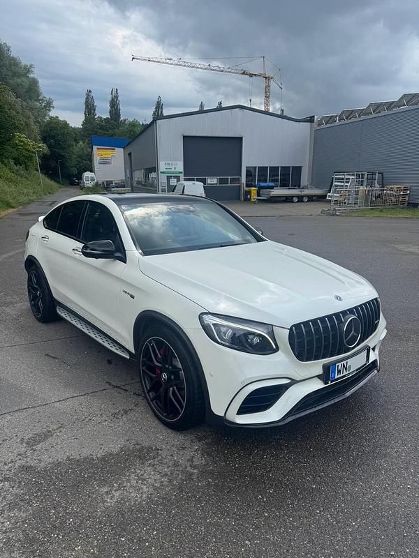Gebraucht Mercedes GLC63 AMG AMG 510 PS (375 kW) 2018 Weiß Coupé
