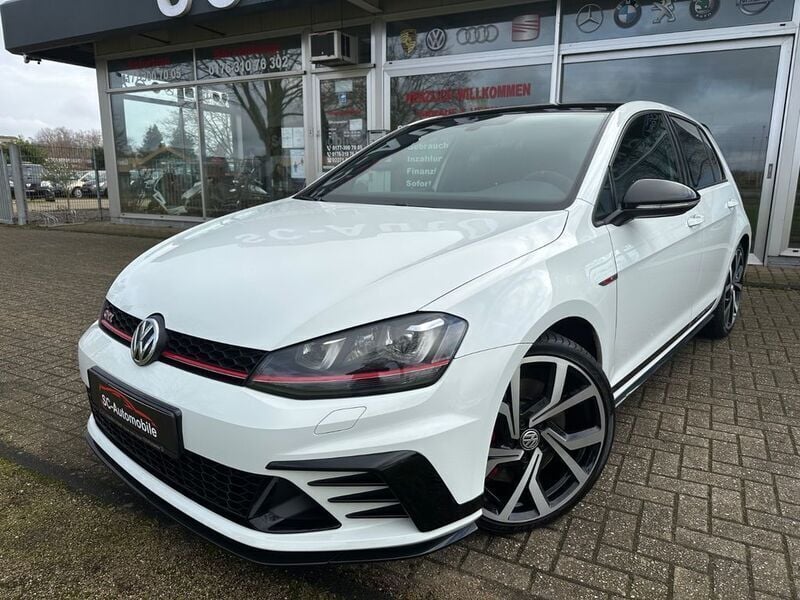 Pure white Gebraucht 2016 VW Golf VII GTI Clubsport Limousine | 22.490 € (Fairer Preis) - Bild 1/4