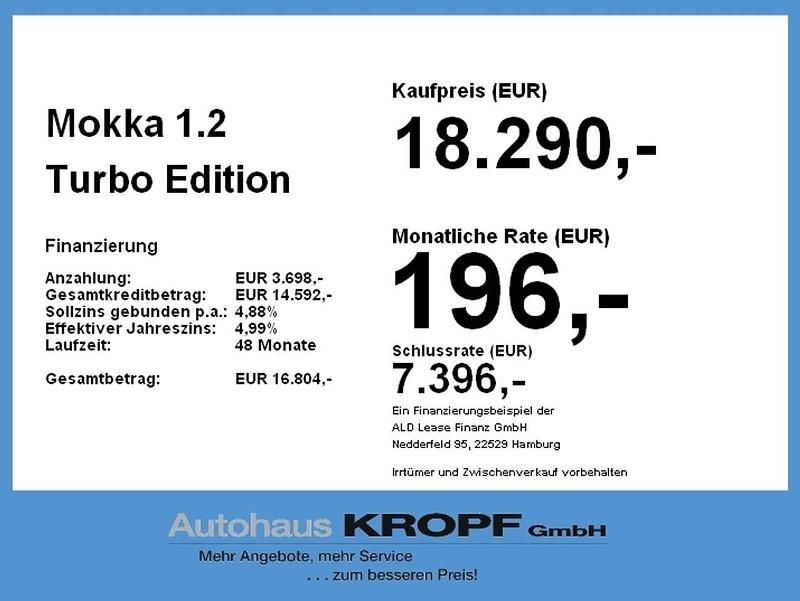 Gebraucht Opel Mokka Edition 101 PS (74 kW) 2023 Diamant schwarz/karbon schwarz SUV