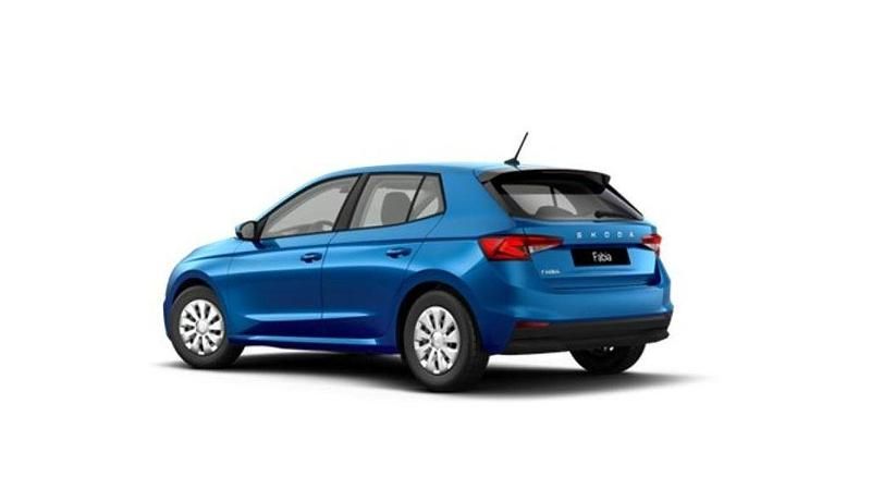 Neu Skoda Fabia Essence 80 PS (58 kW) 2026 Blau Limousine