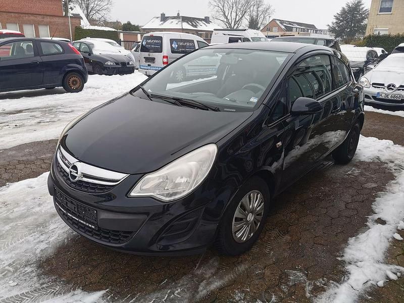 Gebraucht Opel Corsa Edition 86 PS (63 kW) 2012 Schwarz Kleinwagen
