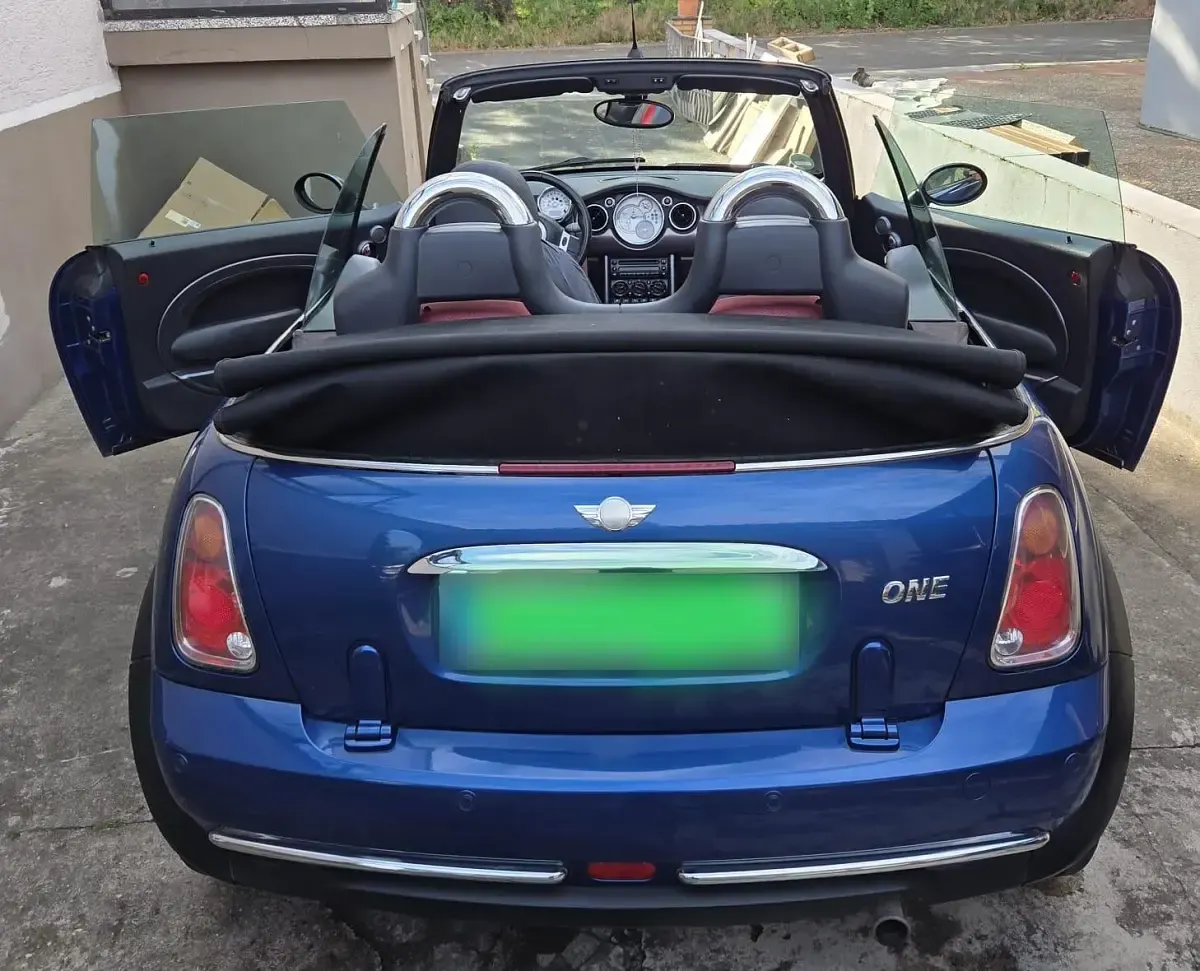 Gebraucht Mini One Cabriolet 90 PS (66 kW) 2007 Blau Cabrio
