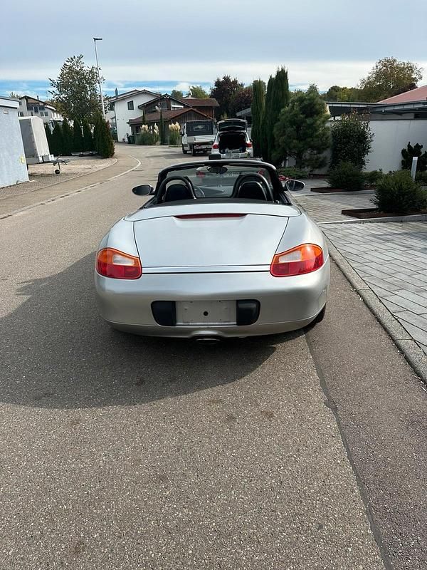 Gebraucht Porsche Boxster 220 PS (161 kW) 1999 Silber Cabrio