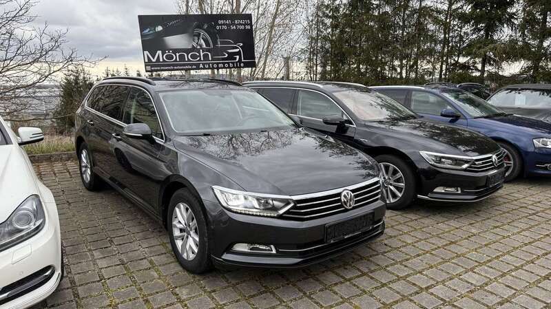 Mangangrau metallic Gebraucht 2017 VW Passat Comfortline Kombi | 15.790 € (Guter Preis) - Bild 1/4