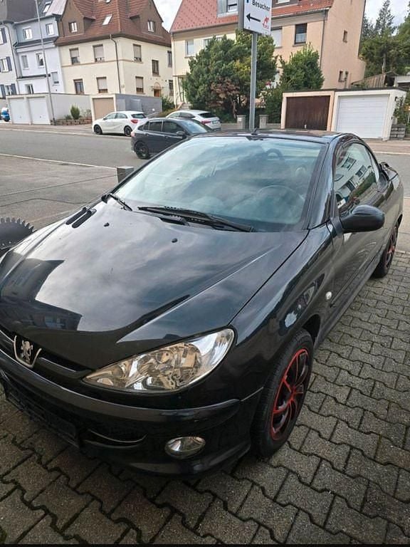 Schwarz Gebraucht 2005 Peugeot 206 CC Platinum Cabrio | 750 € (Superpreis) - Bild 1/4