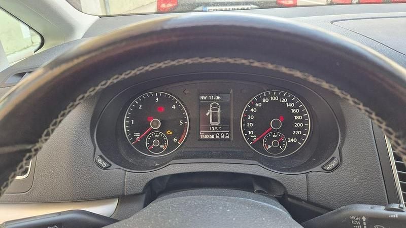 Gebraucht VW Sharan Cup 140 PS (102 kW) 2015 Blau Van / Kleinbus