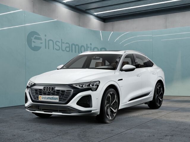 Gebraucht Audi Q8 e-tron Ambiente 250 kW (340 PS) 2023 Weiß SUV