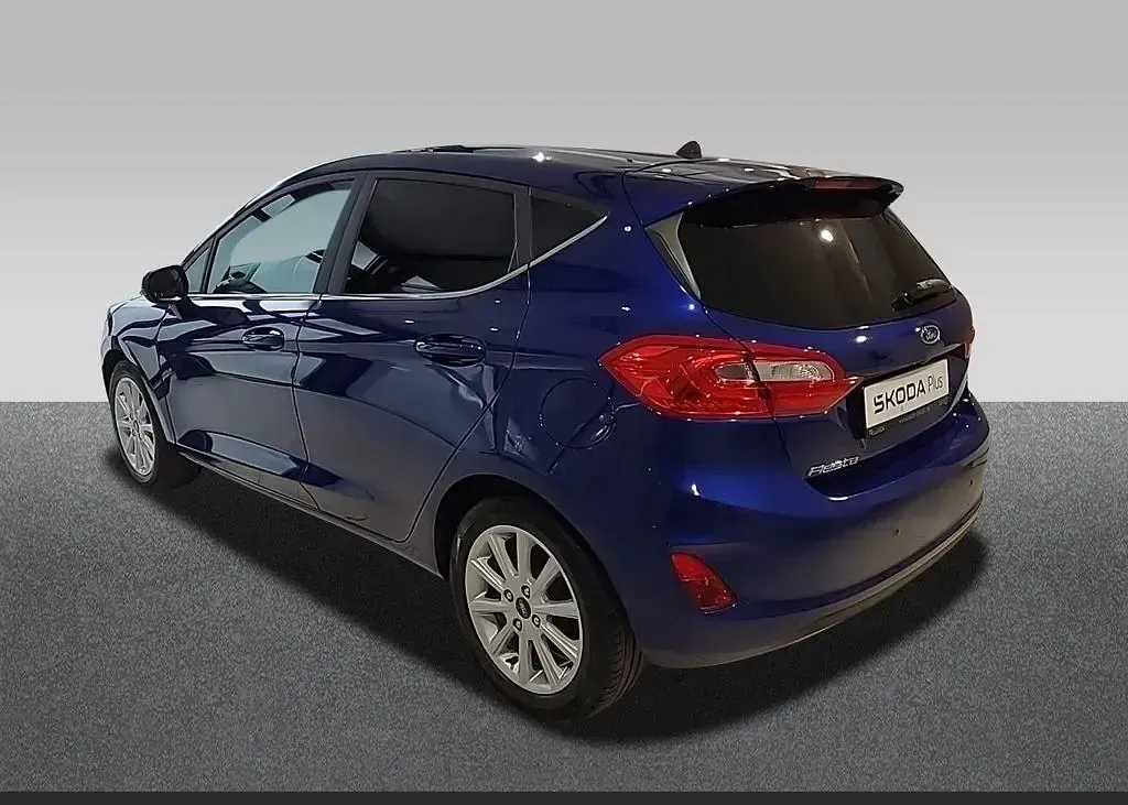 Gebraucht Ford Fiesta 101 PS (74 kW) 2017 Blau Kleinwagen
