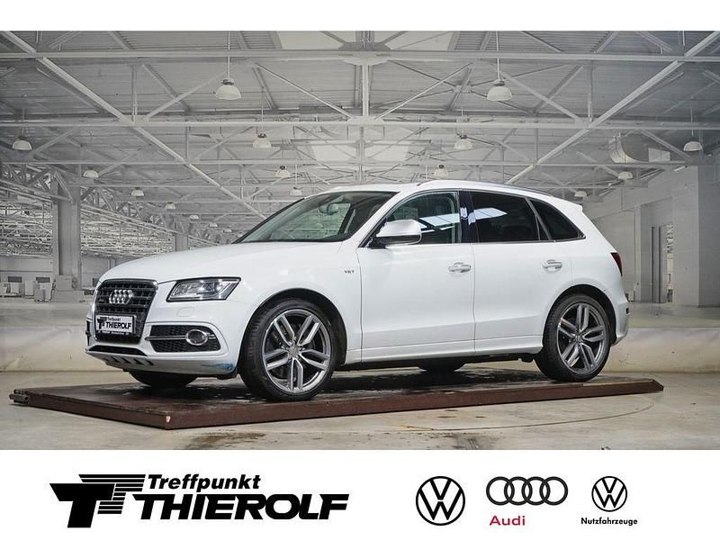 Gletscherweiss metallic Gebraucht 2015 Audi SQ5 Sport SUV | 14.400 € (Guter Preis) - Bild 1/4
