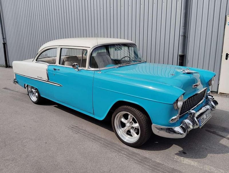 Gebraucht Chevrolet Bel Air 279 PS (205 kW) 1955 Blau Coupé