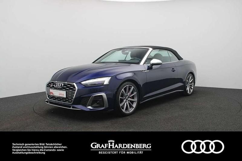 Navarrablau metallic Gebraucht 2023 Audi S5 Cabriolet Ambiente Cabrio | 52.980 € (Fairer Preis) - Bild 1/4
