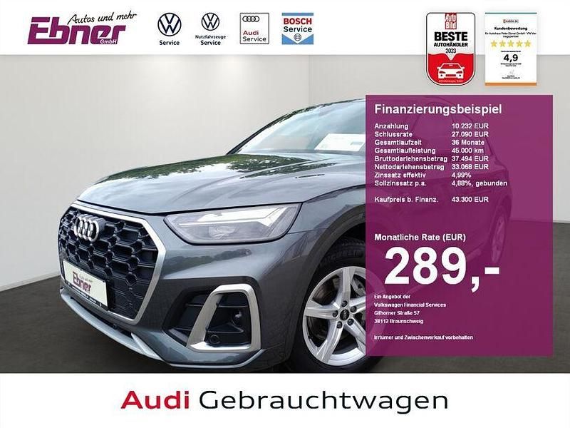 Daytonagrau perleffekt Gebraucht 2022 Audi Q5 S-Line SUV | 43.620 € (Fairer Preis) - Bild 1/4