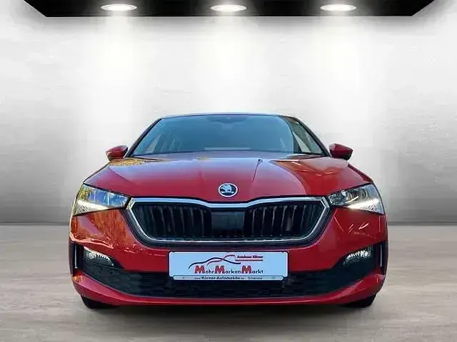Gebraucht Skoda Scala Ambition 116 PS (85 kW) 2019 Rot Kleinwagen