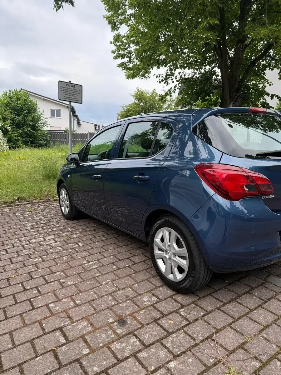 Gebraucht Opel Corsa 90 PS (66 kW) 2015 Blau Kleinwagen