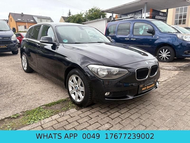 Schwarz Gebraucht 2012 BMW 116 Advantage Kleinwagen | 4.999 € (Guter Preis) - Bild 1/3