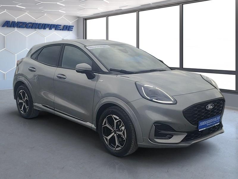 Solar silver met Neu 2025 Ford Puma Gen-E ST-Line SUV | 24.890 € - Bild 1/4