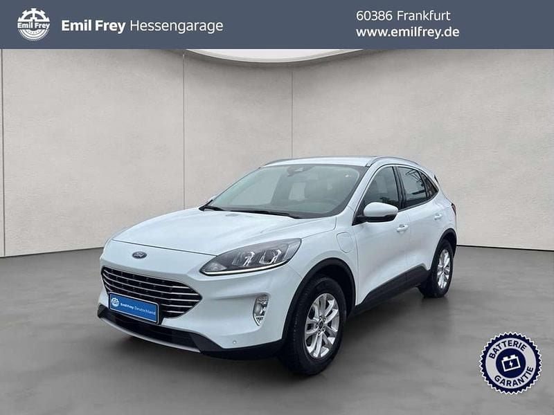 Frozen white Gebraucht 2022 Ford Kuga Titanium SUV | 20.550 € (Superpreis) - Bild 1/3
