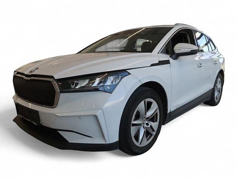 Weiß Gebraucht 2021 Skoda Enyaq iV Loft SUV | 25.199 € (Guter Preis) - Bild 1/3