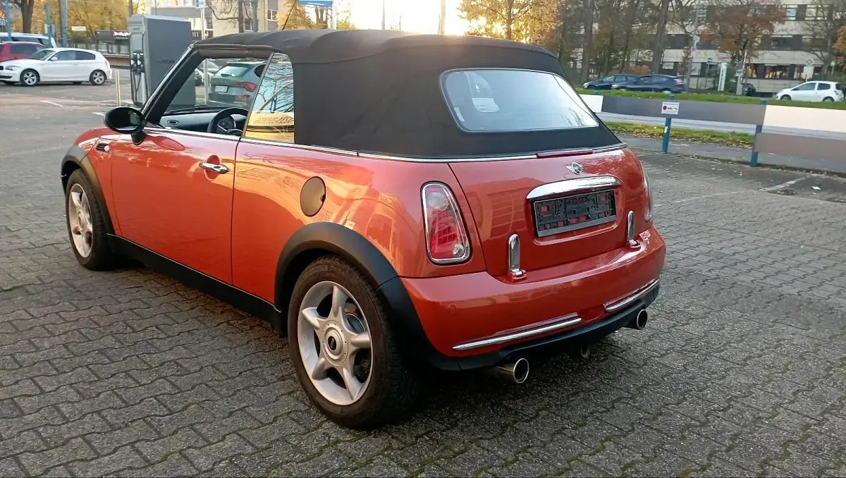 Gebraucht Mini One Cabriolet 90 PS (66 kW) 2006 Orange Cabrio