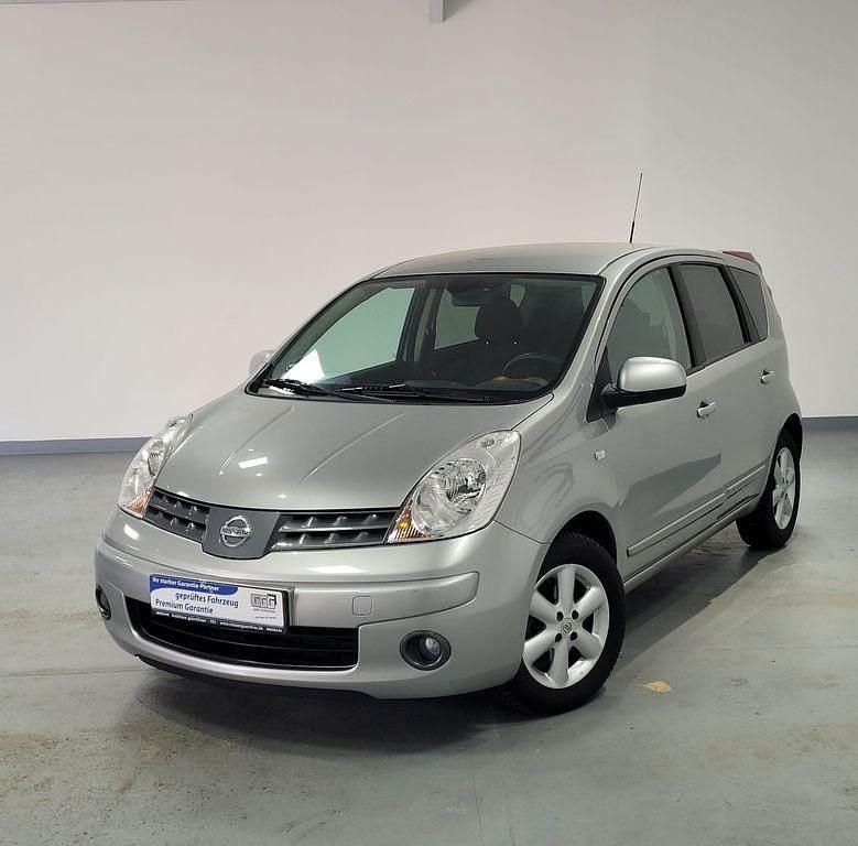 Gebraucht Nissan Note Acenta 88 PS (64 kW) 2008 Silber Kleinwagen