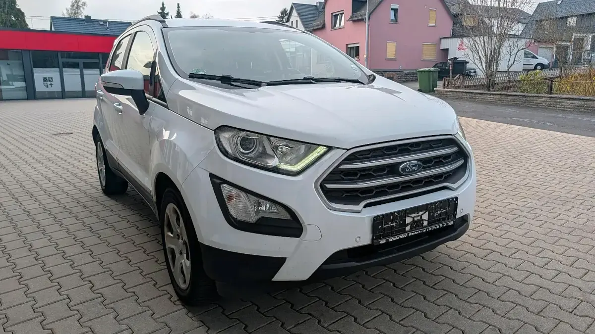 Gebraucht Ford Ecosport 101 PS (74 kW) 2019 Weiß SUV