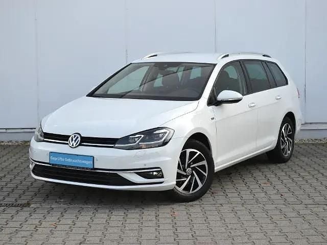 Gebraucht VW Golf VII Join 150 PS (110 kW) 2018 Weiß (pure white) Kombi