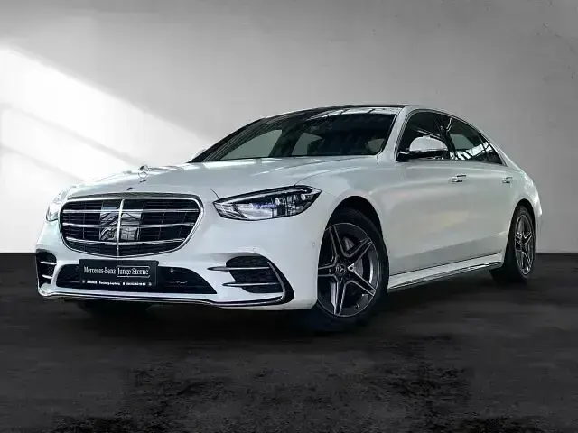 Gebraucht Mercedes S450 AMG 367 PS (269 kW) 2023 Manufaktur opalithweiß magno Limousine