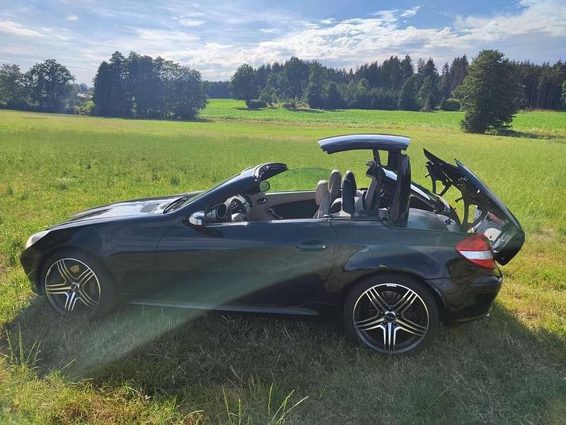 Gebraucht Mercedes SLK350 272 PS (200 kW) 2004 Schwarz Cabrio