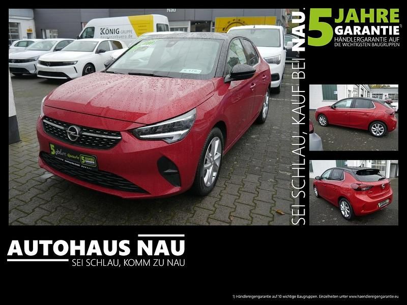 Chili rot/kardio rot Gebraucht 2021 Opel Corsa Elegance Kleinwagen | 12.990 € (Fairer Preis) - Bild 1/4